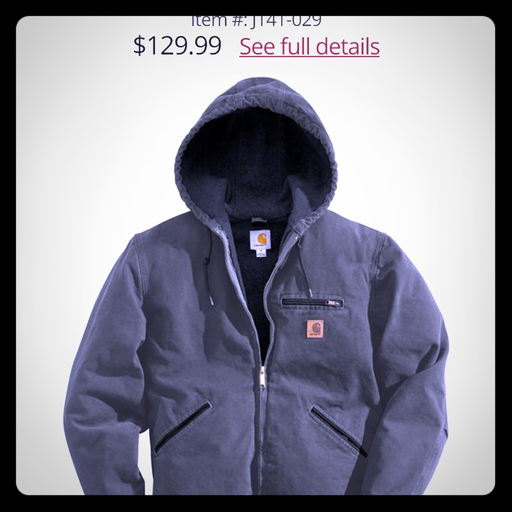 Carhartt® Men's Sierra Hooded Work Jacket